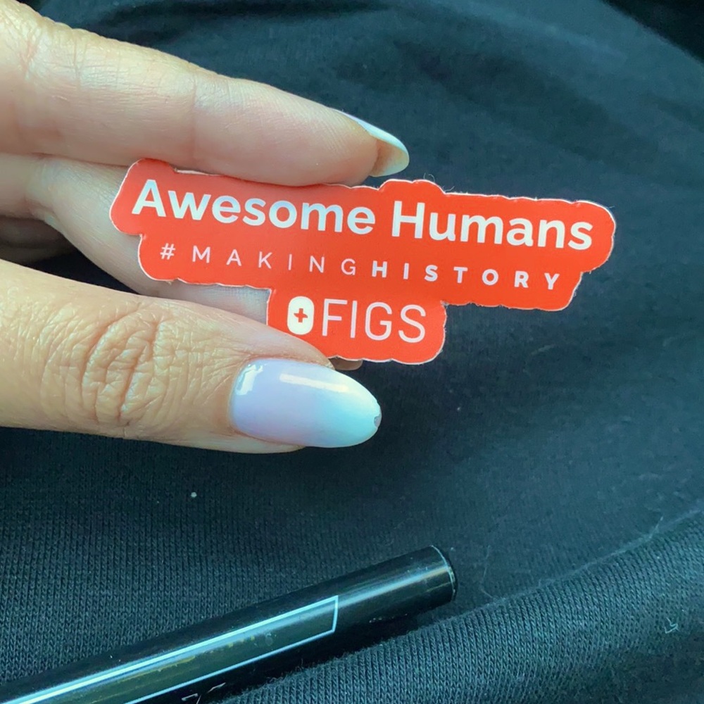 Awesome Humans # MAKING HISTORY Figs Sticker